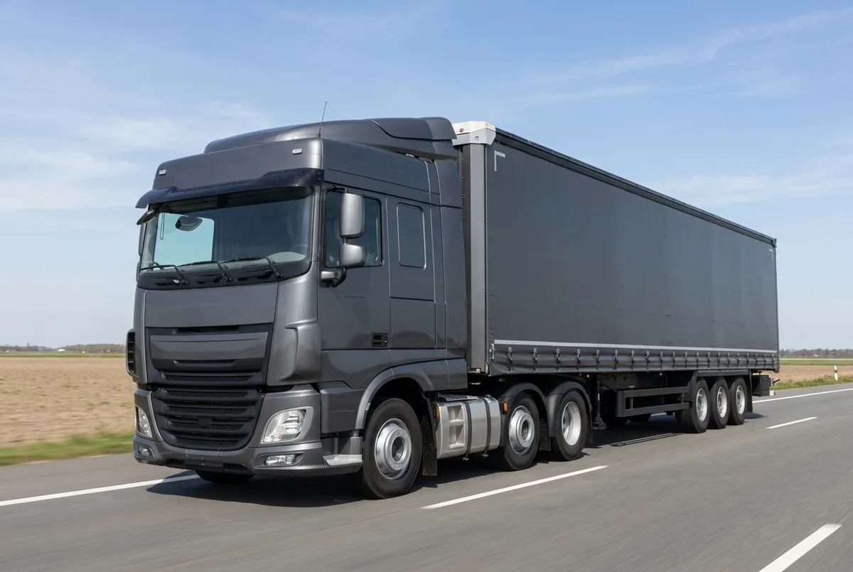 Generated illustration, not a photograph: DAF XF 440 FTP, a 6×2 tractor unit