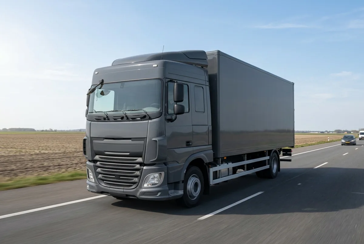 Generated illustration, not a photograph: DAF XF 450 FT, lorry, a 4×2 rigid lorry