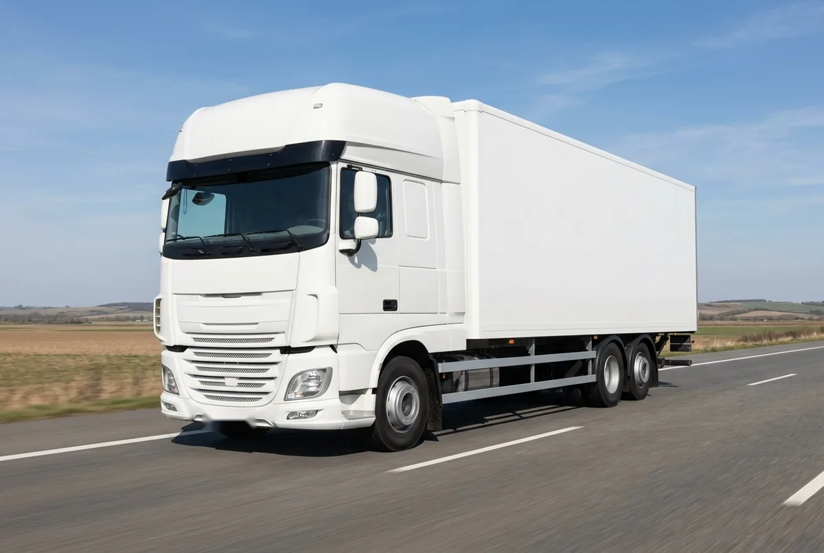 Generated illustration, not a photograph: DAF XF 450 FTG, lorry, a 6×2 rigid lorry