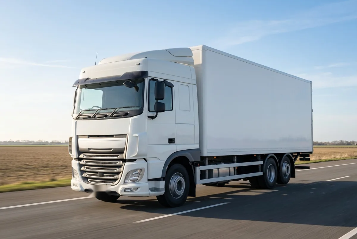 Generated illustration, not a photograph: DAF XF 460 FAS, a 6×2 rigid lorry