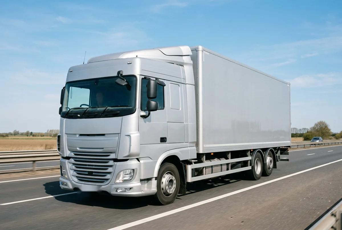 Generated illustration, not a photograph: DAF XF 480 FTG, lorry, a 6×2 rigid lorry