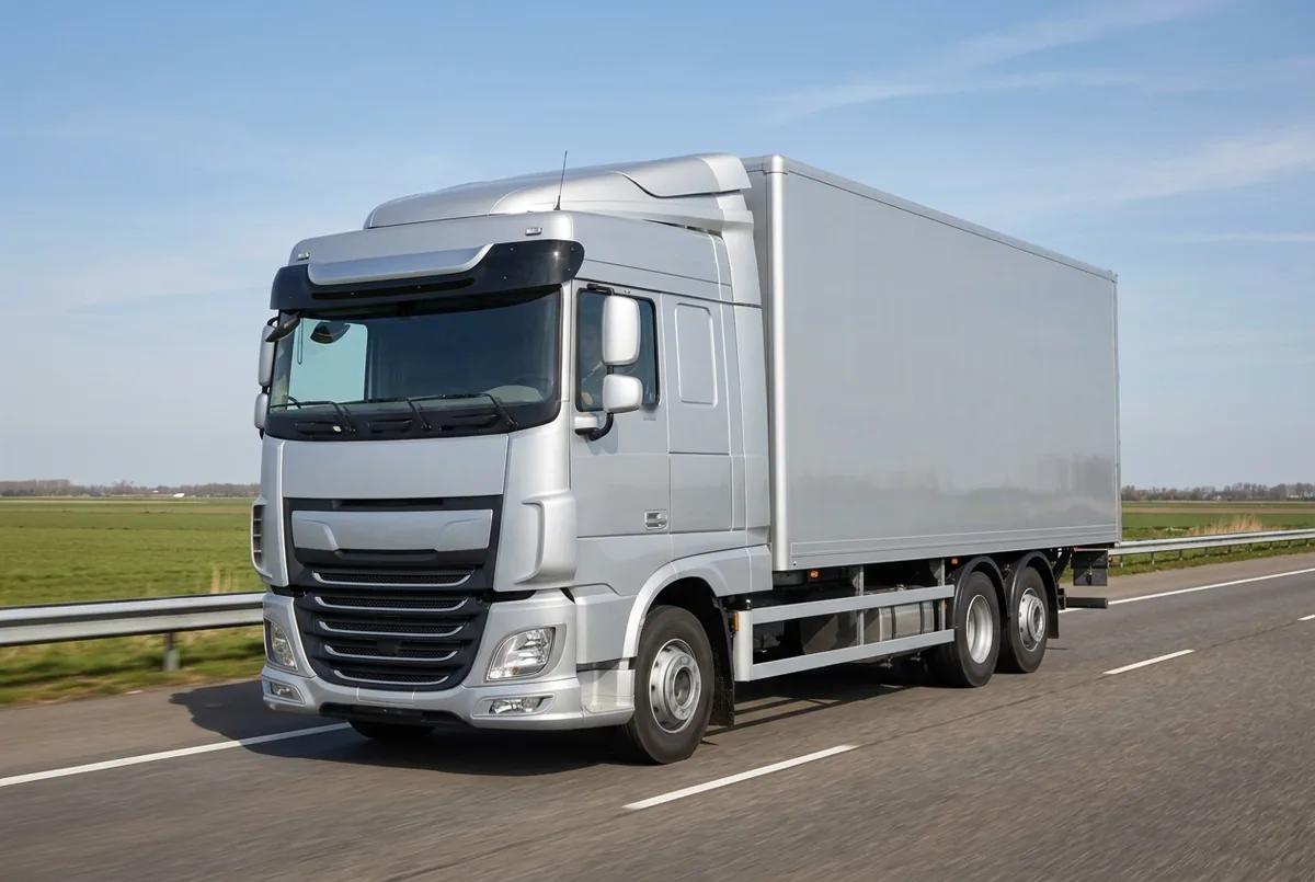 Generated illustration, not a photograph: DAF XF 480 FTR, lorry, a 6×2 rigid lorry