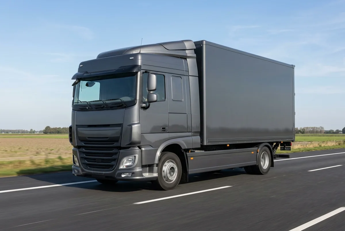 Generated illustration, not a photograph: DAF XF 530 FA, a 4×2 rigid lorry