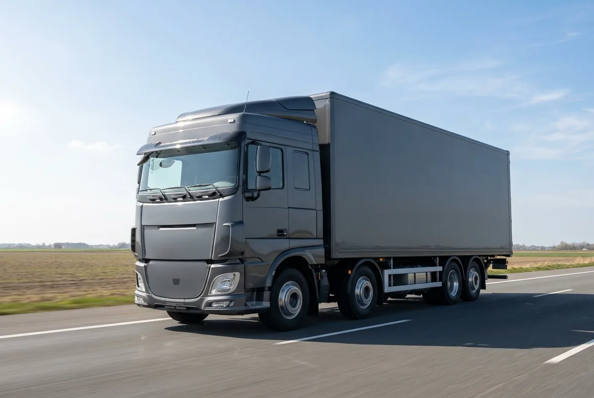 Generated illustration, not a photograph: DAF XF 530 FAD, a 8×4 rigid lorry