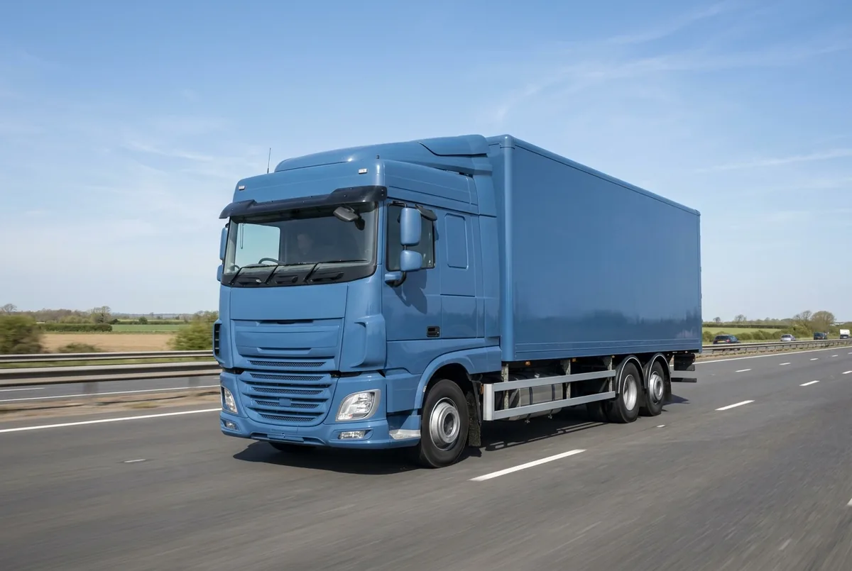 Generated illustration, not a photograph: DAF XF 530 FTN, lorry, a 6×2 rigid lorry
