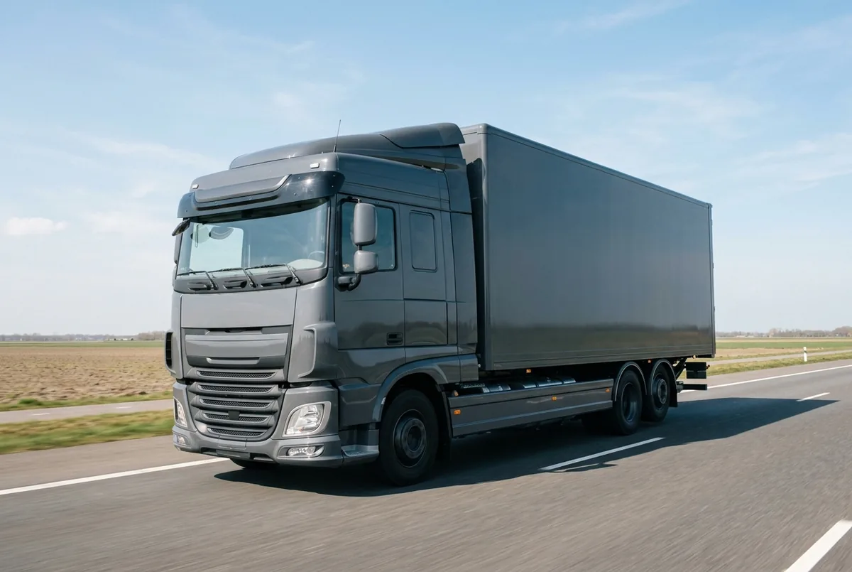 Generated illustration, not a photograph: DAF XF 530 FTP, lorry, a 6×2 rigid lorry