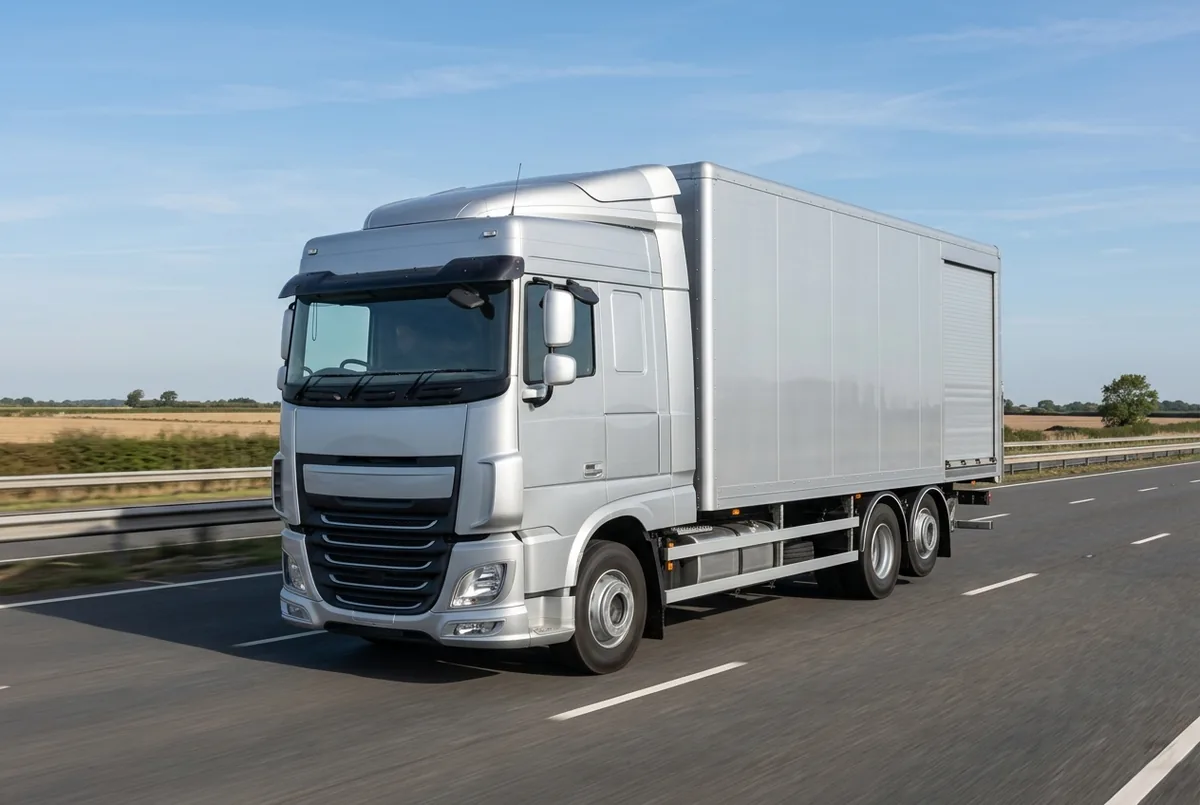 Generated illustration, not a photograph: DAF XF 530 FTS, lorry, a 6×2 rigid lorry