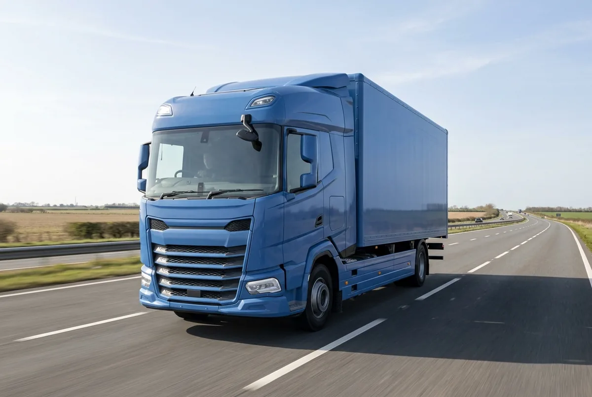 Generated illustration, not a photograph: DAF XG 430 FA, a 4×2 rigid lorry