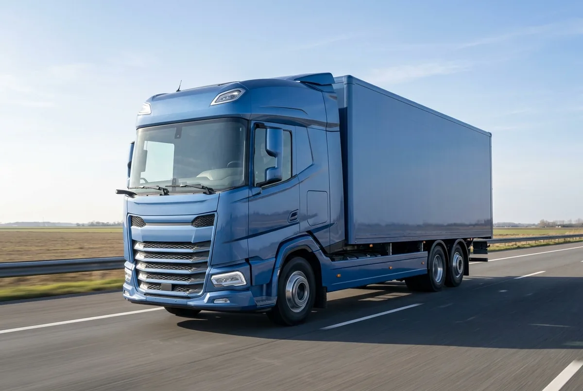 Generated illustration, not a photograph: DAF XG 430 FAN, a 6×2 rigid lorry