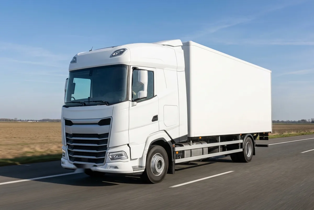 Generated illustration, not a photograph: DAF XG 450 FA, a 4×2 rigid lorry