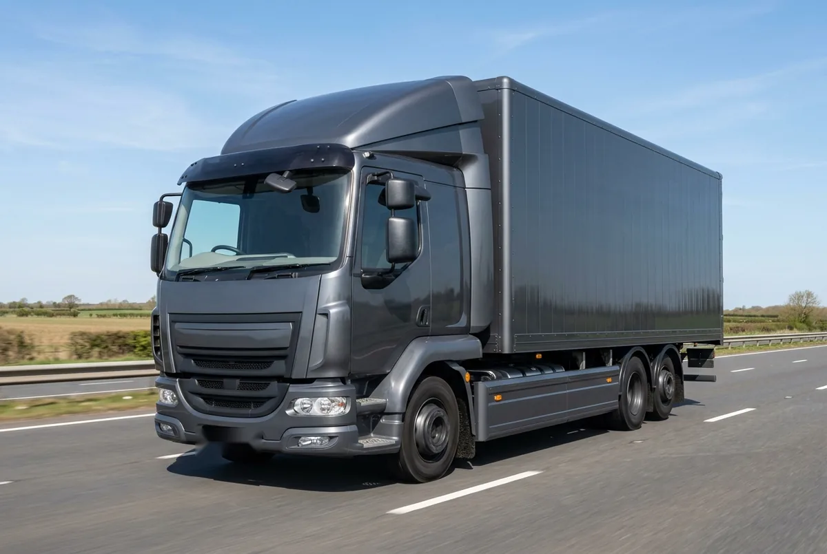 Generated illustration, not a photograph: DAF XG 450 FAR, a 6×2 rigid lorry