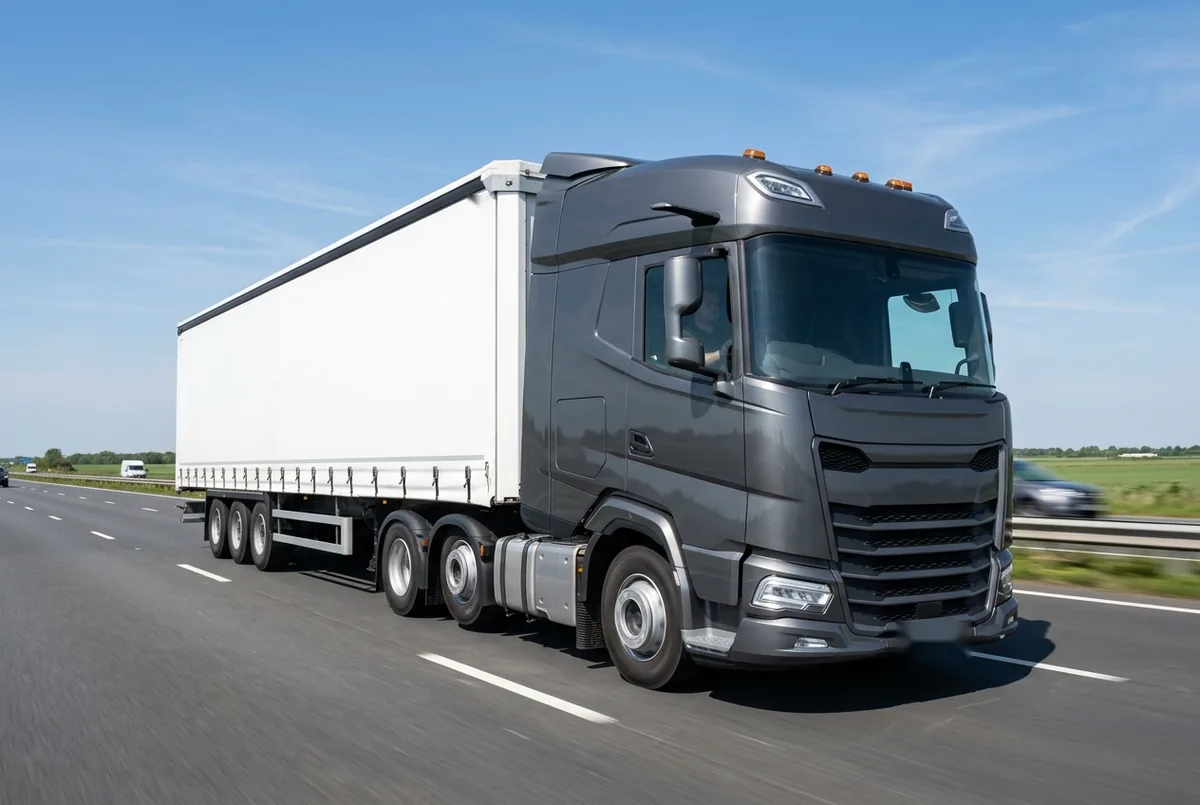 Generated illustration, not a photograph: DAF XG 450 FTP, a 6×2 tractor unit