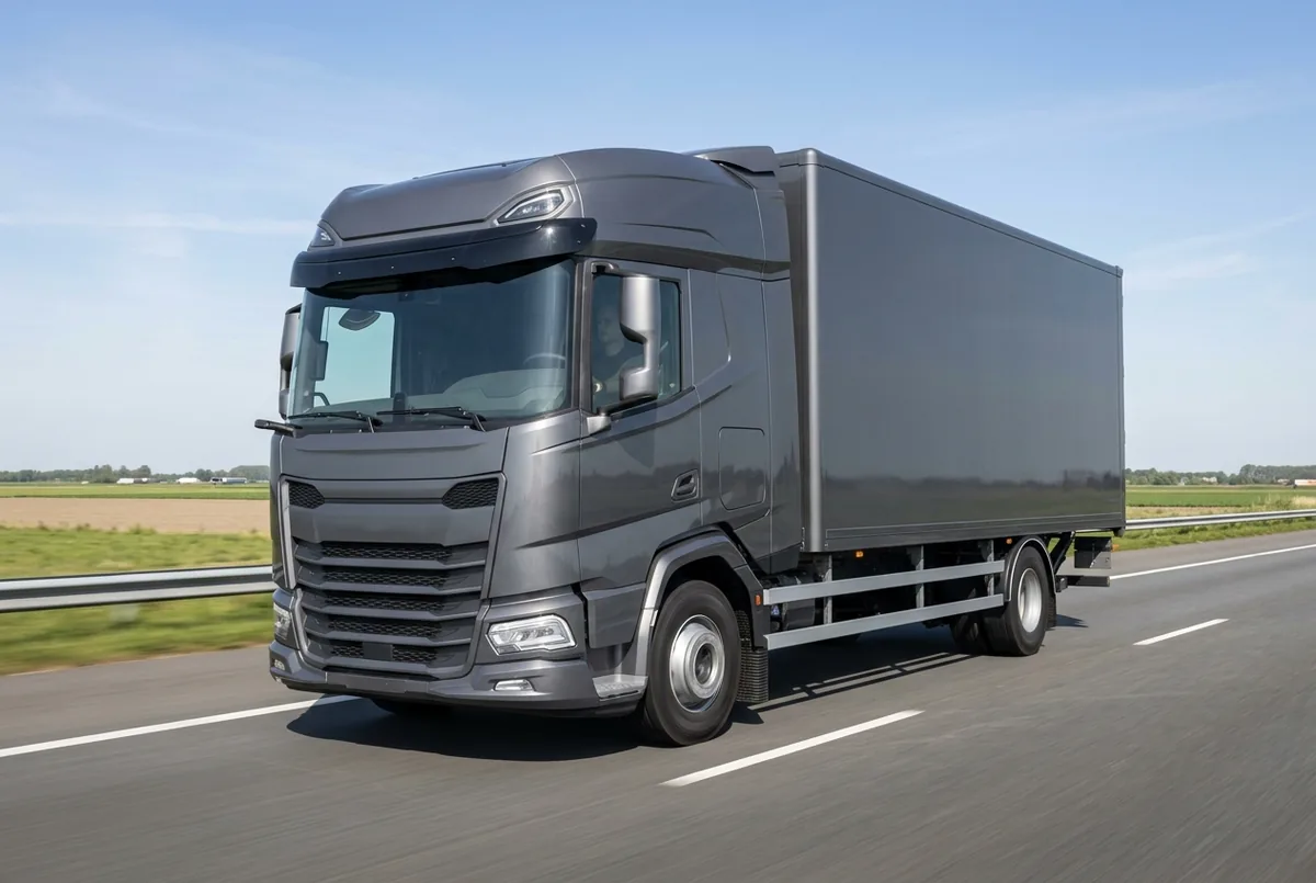 Generated illustration, not a photograph: DAF XG 480 FA, a 4×2 rigid lorry