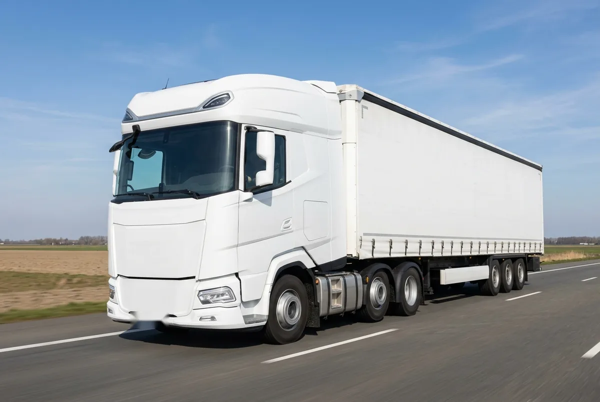 Generated illustration, not a photograph: DAF XG+ 480 FTG, a 6×2 tractor unit