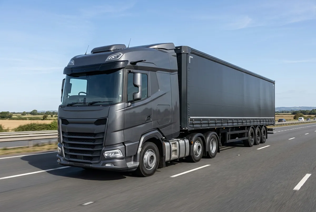 Generated illustration, not a photograph: DAF XG 480 FTG, a 6×2 tractor unit
