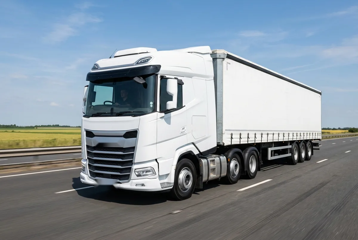 Generated illustration, not a photograph: DAF XG 480 FTN, a 6×2 tractor unit