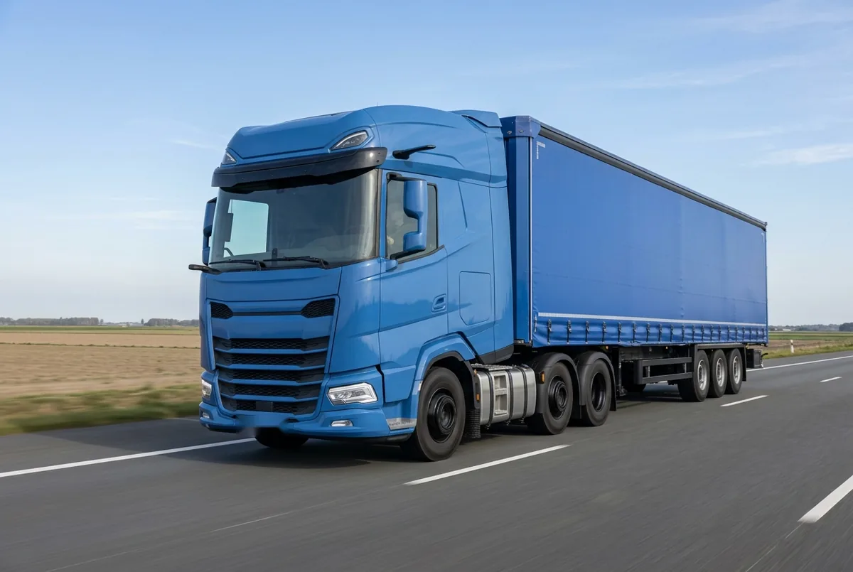 Generated illustration, not a photograph: DAF XG+ 480 FTP, a 6×2 tractor unit