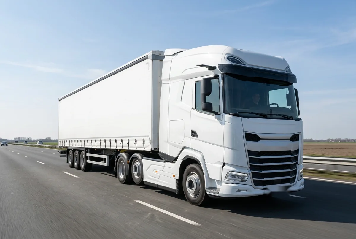 Generated illustration, not a photograph: DAF XG 480 FTS, a 6×2 tractor unit