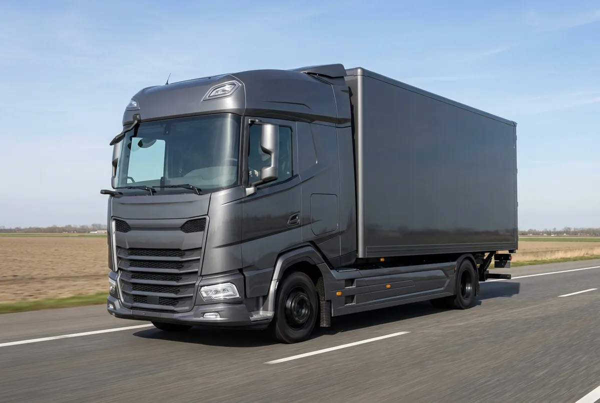 Generated illustration, not a photograph: DAF XG+ 530 FA, a 4×2 rigid lorry