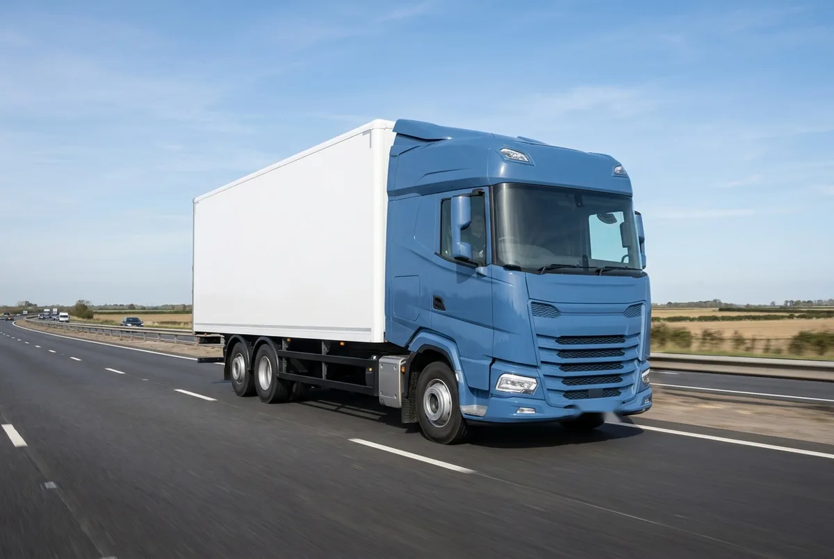 Generated illustration, not a photograph: DAF XG 530 FAR, a 6×2 rigid lorry