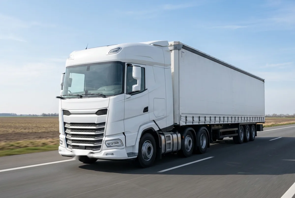 Generated illustration, not a photograph: DAF XG 530 FTN, a 6×2 tractor unit