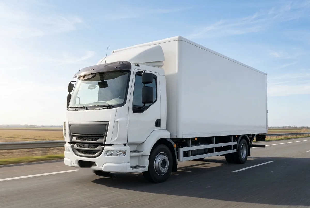 Generated illustration, not a photograph: Mercedes-Benz Arocs, 200 kW, 4x2 rigid lorry, a 4×2 rigid lorry