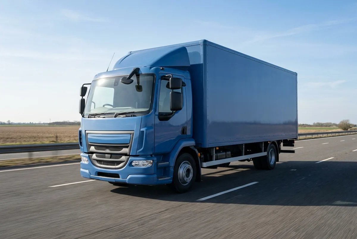 Generated illustration, not a photograph: Mercedes-Benz Arocs, 235 kW, 4x2 rigid lorry, a 4×2 rigid lorry