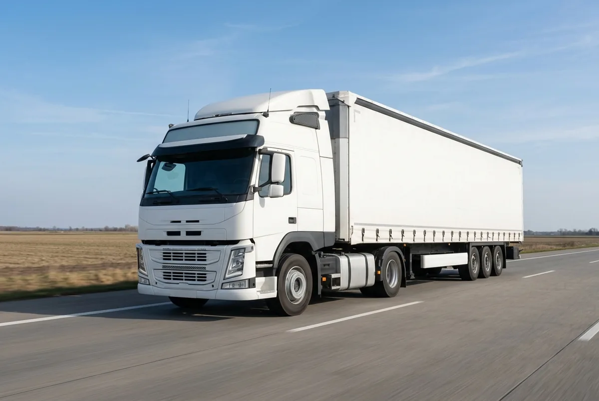 Generated illustration, not a photograph: Volvo FM, 315 kW, 4x2 tractor unit (2016–2019), a 4×2 tractor unit
