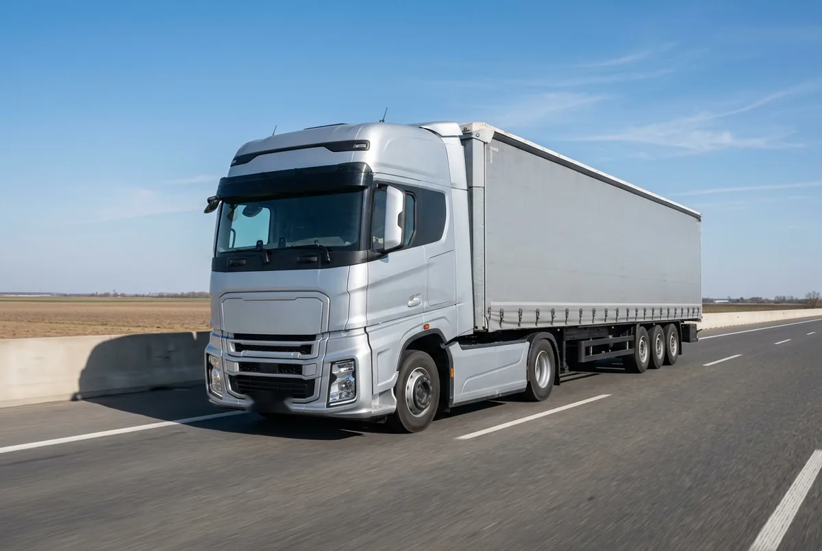 Generated illustration, not a photograph: Ford F-MAX, 375 kW, 4x2 tractor unit, a 4×2 tractor unit