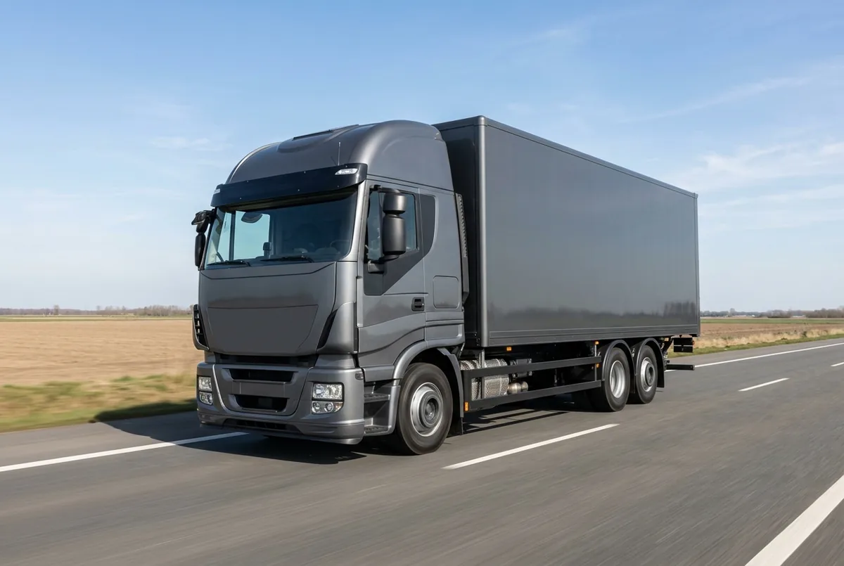 Generated illustration, not a photograph: IVECO Stralis, 228 kW, 6x2 rigid lorry, a 6×2 rigid lorry