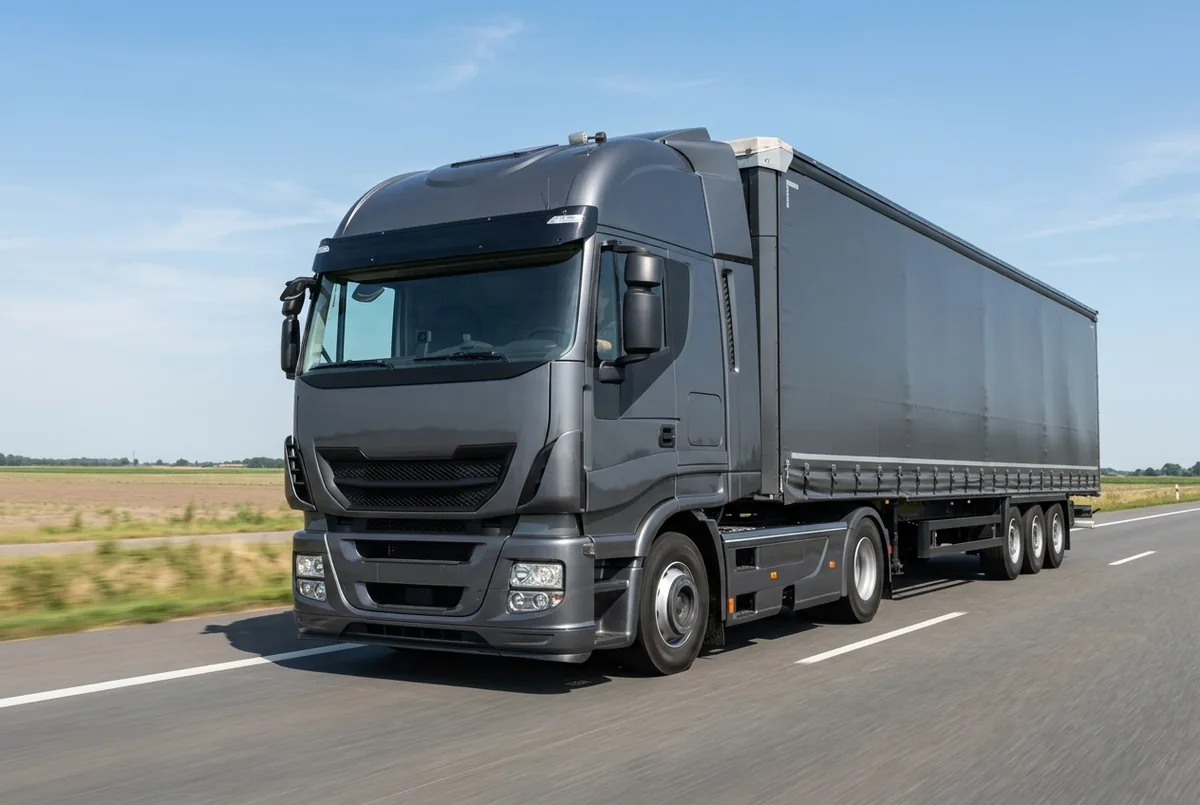 Generated illustration, not a photograph: IVECO Stralis, 265 kW, 4x2 tractor unit, a 4×2 tractor unit