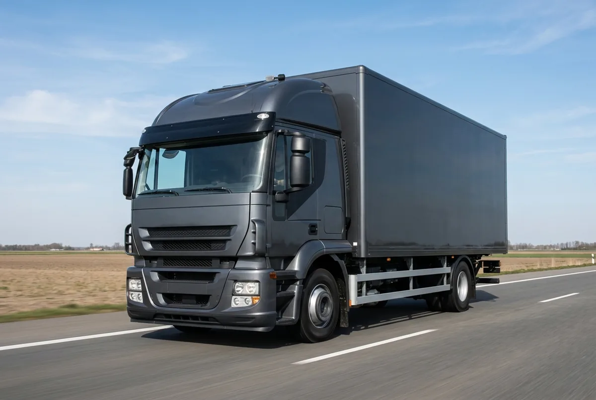 Generated illustration, not a photograph: IVECO Stralis, 294 kW, 4x2 rigid lorry, a 4×2 rigid lorry