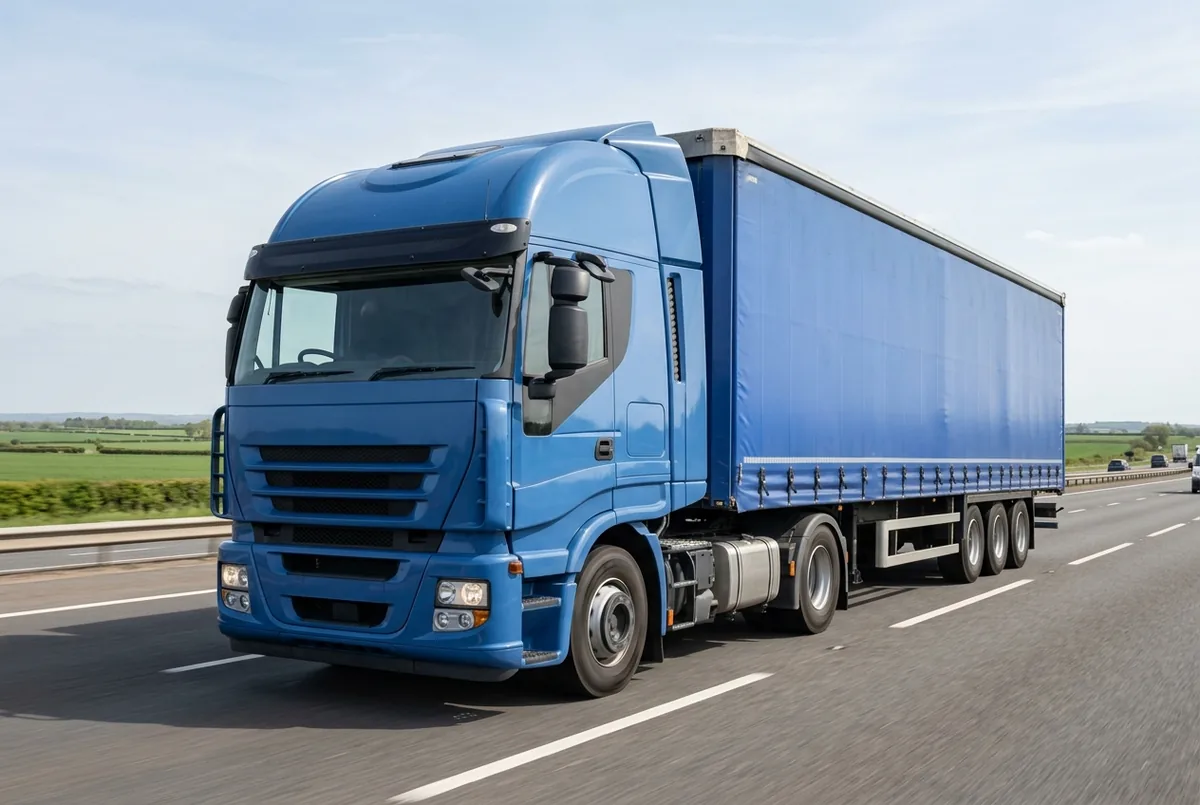 Generated illustration, not a photograph: IVECO Stralis, 294 kW, 4x2 tractor unit, a 4×2 tractor unit