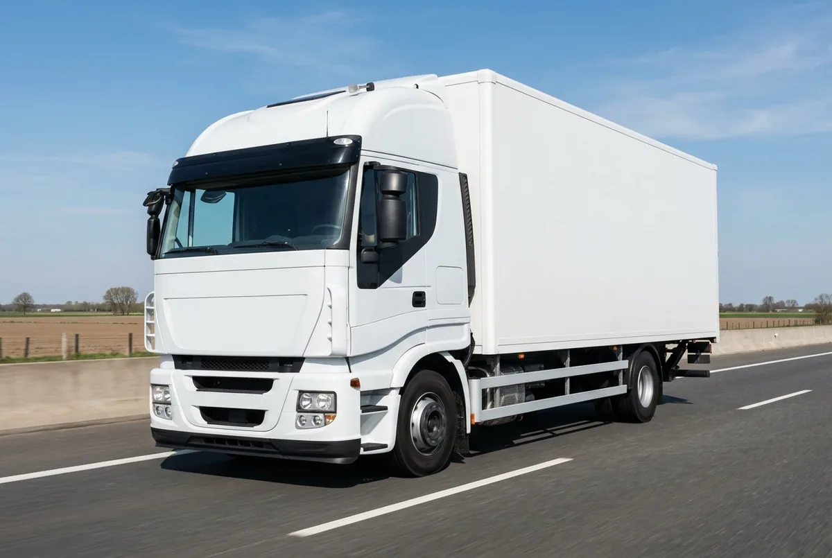 Generated illustration, not a photograph: IVECO Stralis, 309 kW, 4x2 rigid lorry, a 4×2 rigid lorry