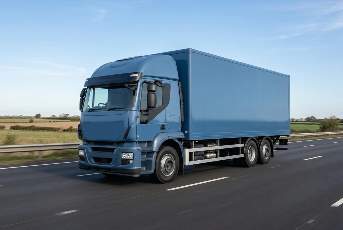 Generated illustration, not a photograph: IVECO Stralis, 309 kW, 6x2 rigid lorry, a 6×2 rigid lorry