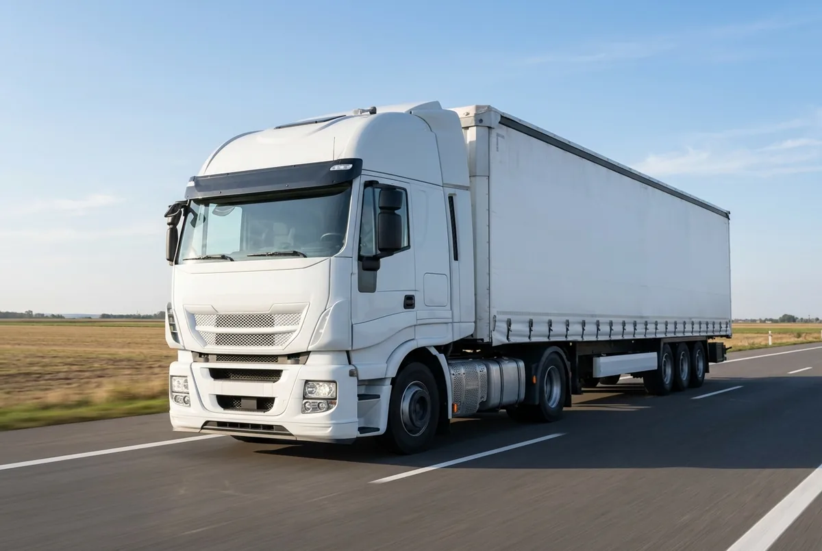 Generated illustration, not a photograph: IVECO Stralis, 338 kW, 4x2 tractor unit, 11.1 L, a 4×2 tractor unit