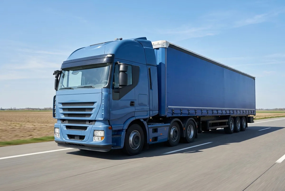 Generated illustration, not a photograph: IVECO Stralis, 338 kW, 6x2 tractor unit, 11.1 L, a 6×2 tractor unit
