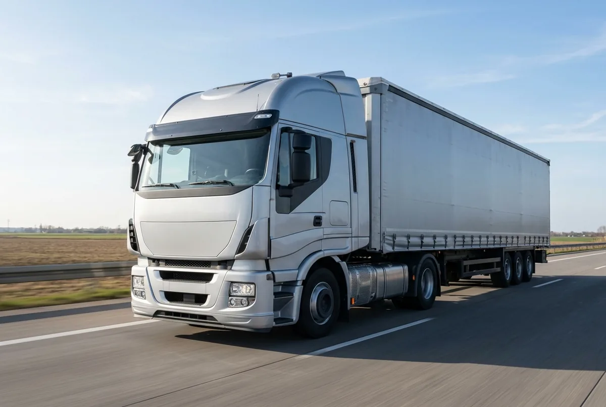 Generated illustration, not a photograph: IVECO Stralis, 353 kW, 4x2 tractor unit (2015), a 4×2 tractor unit
