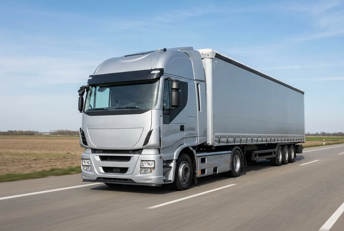 Generated illustration, not a photograph: IVECO Stralis, 375 kW, 4x2 tractor unit, a 4×2 tractor unit