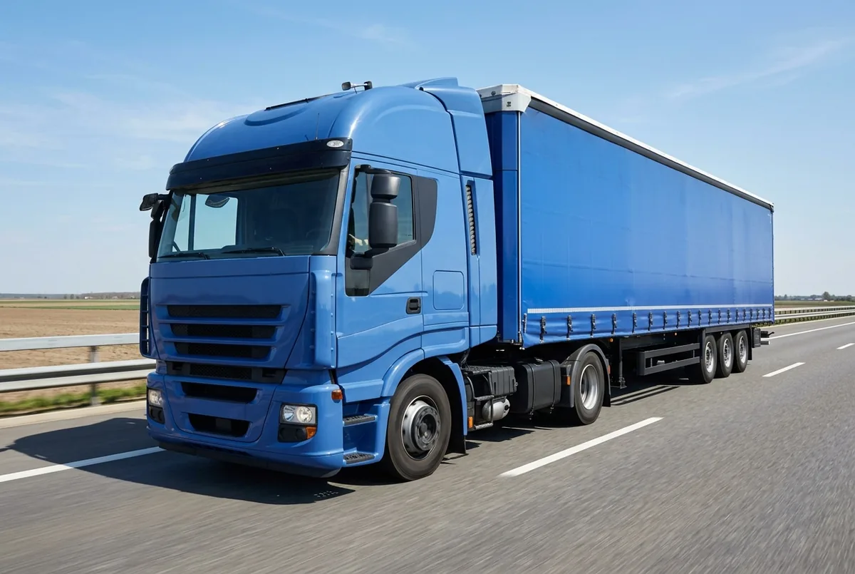 Generated illustration, not a photograph: IVECO Stralis, 419 kW, 4x2 tractor unit, a 4×2 tractor unit