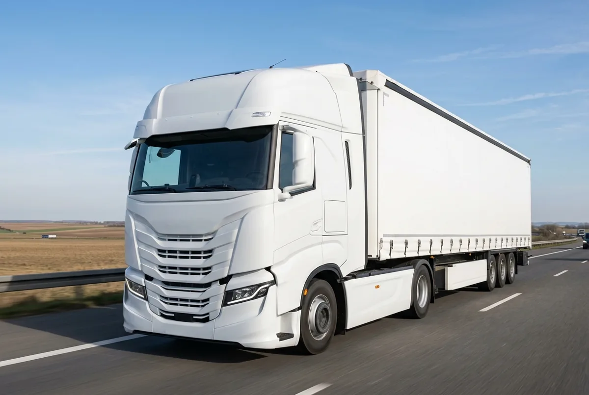 Generated illustration, not a photograph: IVECO S-Way, 353 kW, 4x2 tractor unit, a 4×2 tractor unit