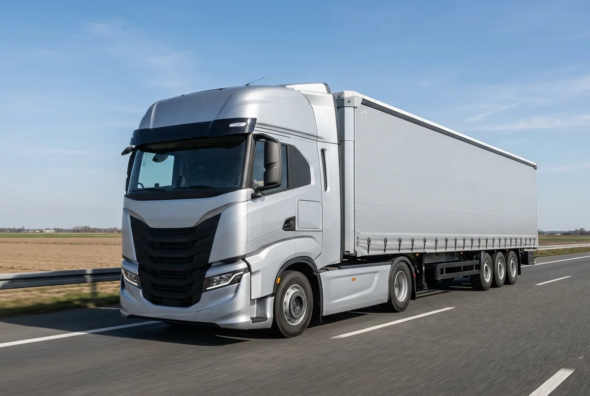 Generated illustration, not a photograph: IVECO S-Way, 357 kW, 4x2 tractor unit, a 4×2 tractor unit
