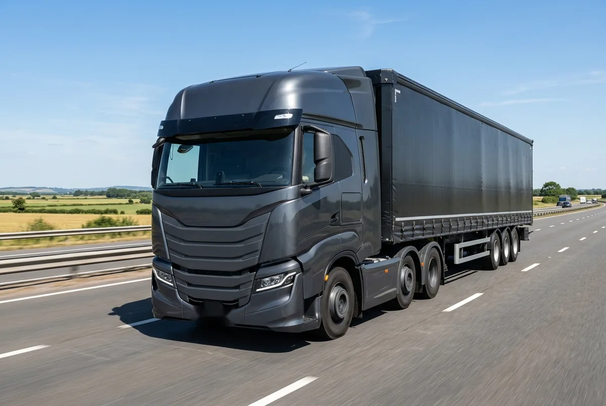 Generated illustration, not a photograph: IVECO S-Way, 357 kW, 6x2 tractor unit, a 6×2 tractor unit