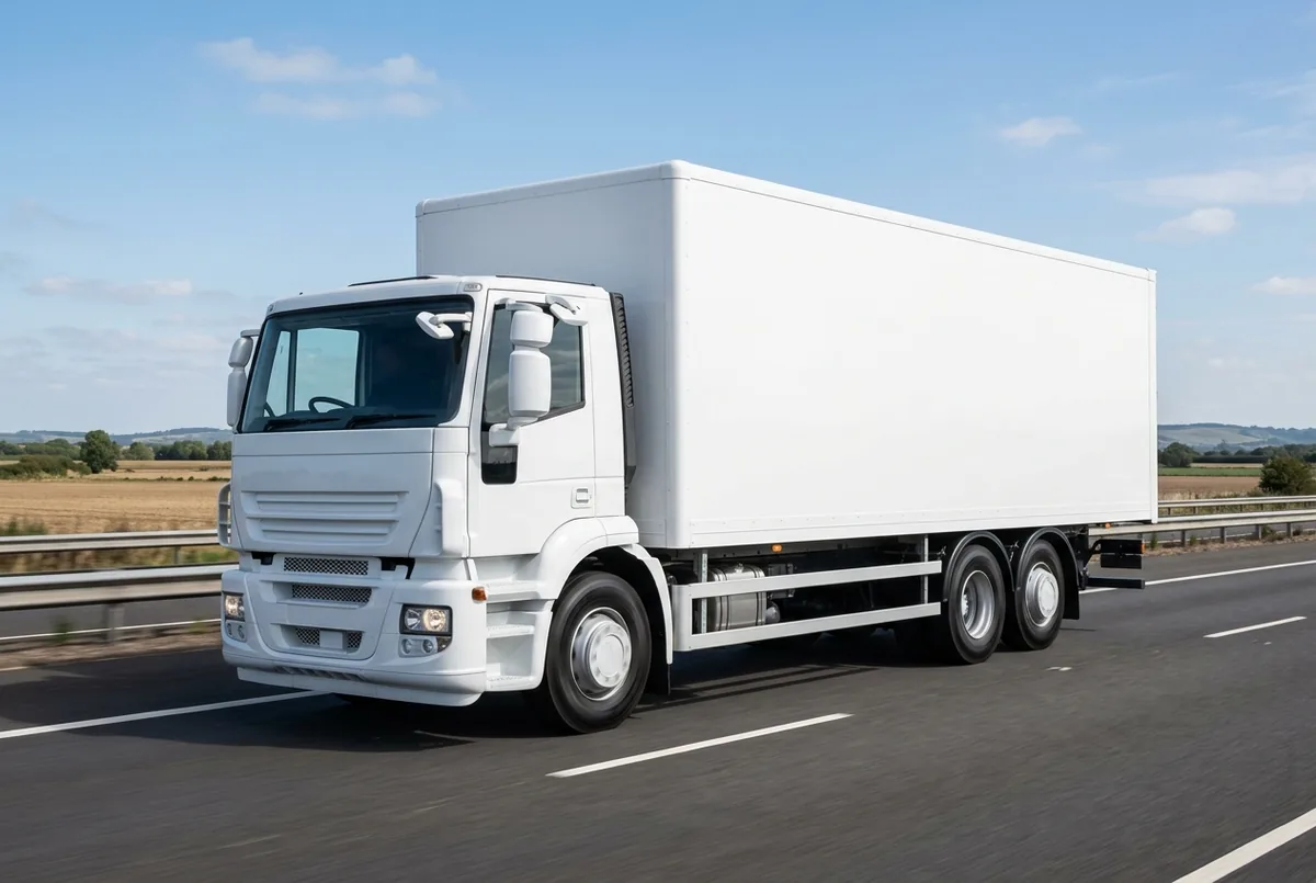 Generated illustration, not a photograph: IVECO X-Way, 251 kW, 6x2 rigid lorry, a 6×2 rigid lorry