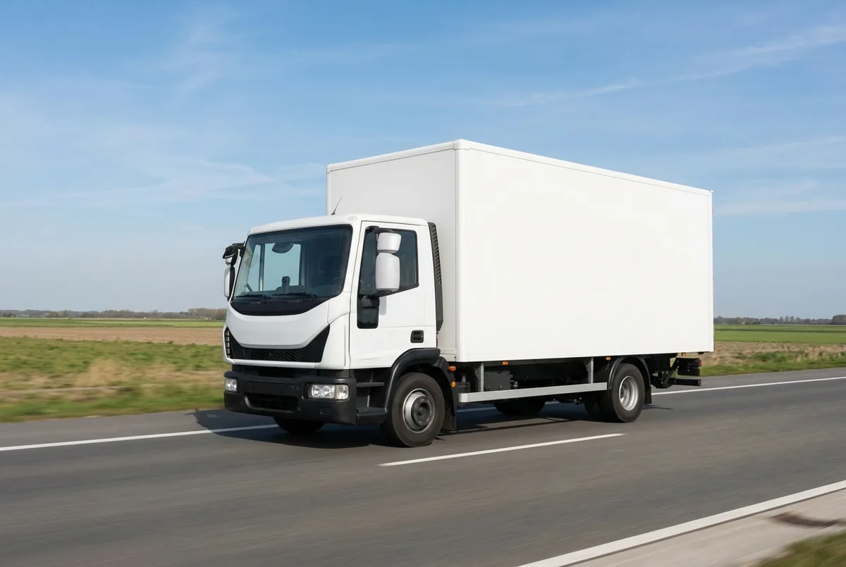 Generated illustration, not a photograph: IVECO X-Way, 294 kW, 4x2 rigid lorry, a 4×2 rigid lorry