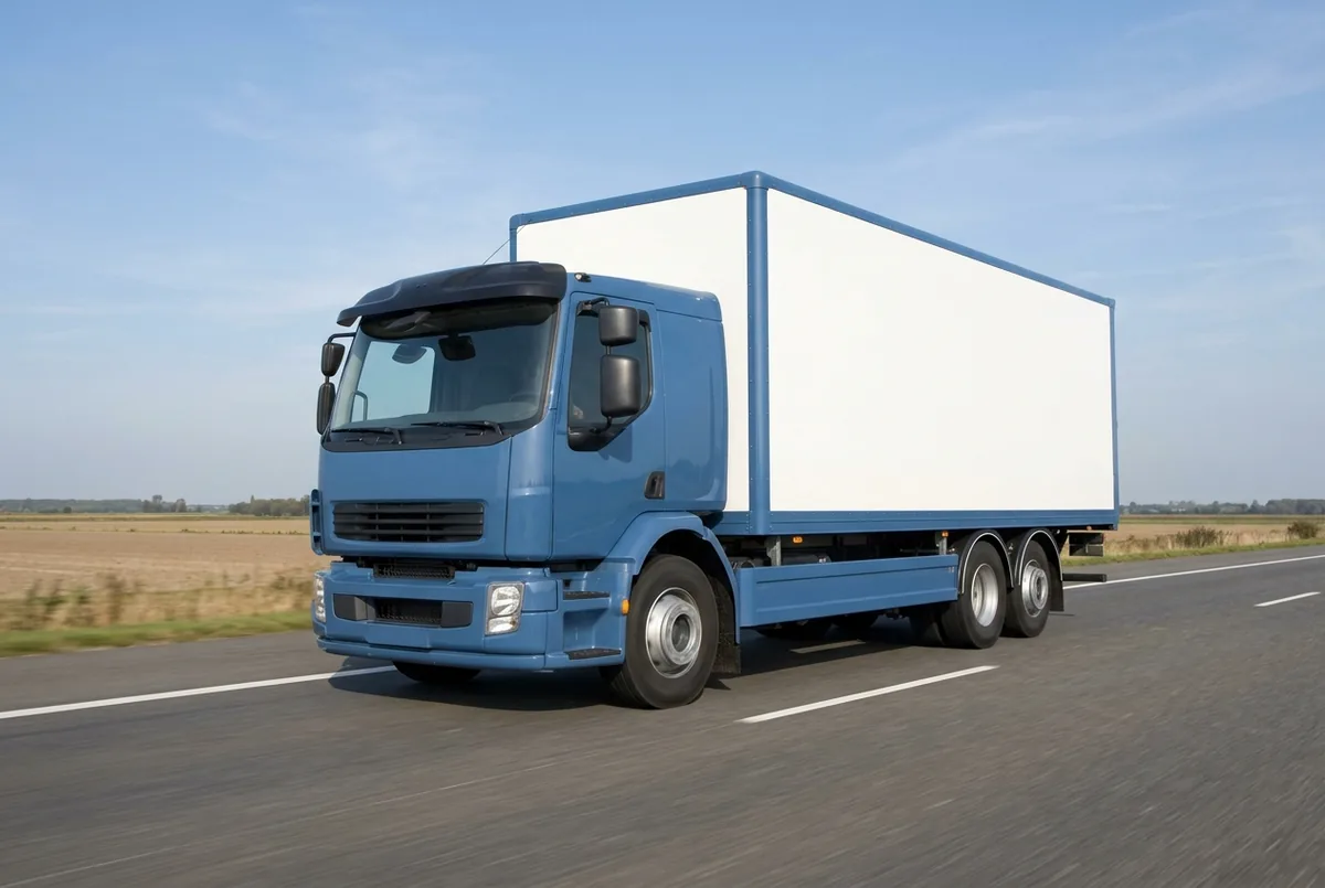 Generated illustration, not a photograph: IVECO X-Way, 294 kW, 6x4 rigid lorry, a 6×4 rigid lorry