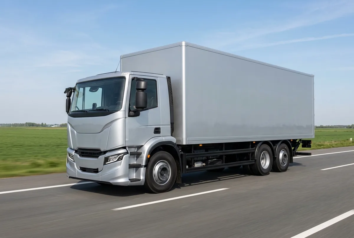 Generated illustration, not a photograph: IVECO X-Way, 309 kW, 6x4 rigid lorry, a 6×4 rigid lorry